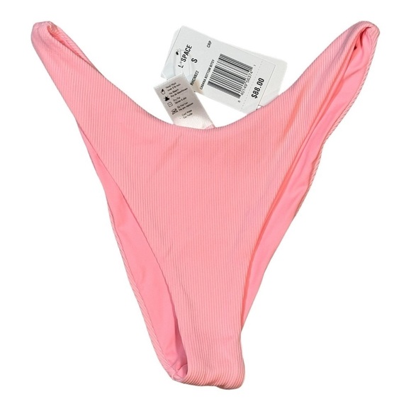 L*Space Cabana Bitsy Bottom in Crystal Pink NWT - Picture 2 of 6